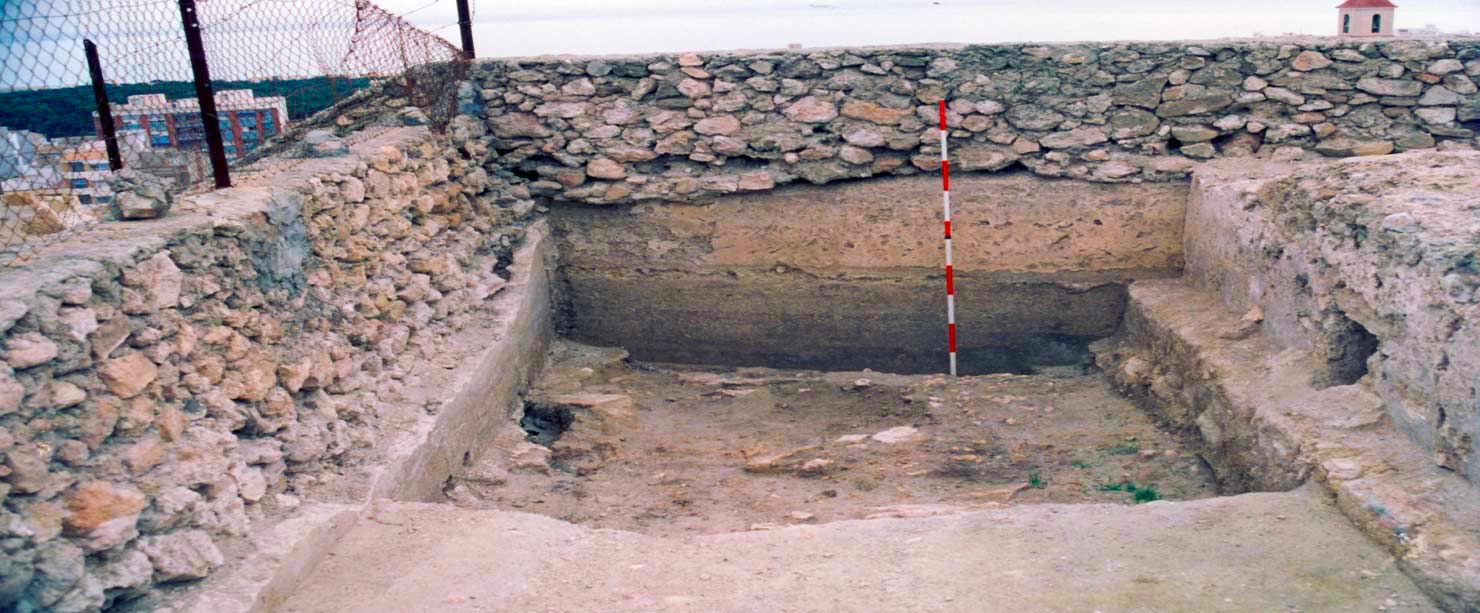 Excavación en el año 1993